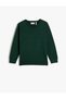 Basic Sweater V-Neck Long Sleeve Cotton
