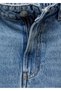 Midi denim etek - 6