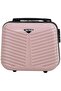 Unisex Combination Hand Luggage Pp Silicone Pattern Shatterproof Flexible Stewardess Bag and Toiletry Bag - 6
