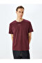 Slogan Printed T-Shirt Crew Neck Short Sleeve Cotton - 3