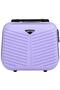 Unisex Combination Hand Luggage Pp Silicone Pattern Shatterproof Flexible Stewardess Bag and Toiletry Bag - 6