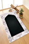 Digital Printed Non-Slip Base Washable Dowry Gift Prayer Mat Prayer Rug - 3