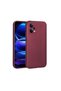 Redmi Note 12 5g Case Soft Textured Colorful Slim Silicone Soft Cover Premier - Plum