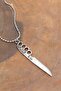089 60002 Chef Chef Row Head Men's Necklace - 2