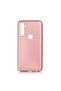 Realme C3 Case Zore Premier Silicone Cover - Rose Gold
