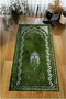 Digital Printed Non-Slip Base Washable Dowry Gift Prayer Mat Prayer Rug - 2