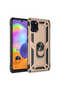 Galaxy A31 Case Camera Protruding Stand Ring Magnet Armor Cover Vega - Gold
