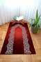 Digital Printed Non-Slip Base Washable Dowry Gift Prayer Mat Prayer Rug - 3