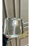 Set of 6 Square Coffee Tea Single Metal Presentation Tray - 5