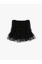 Tulle Skirt Glitter Detailed Lined Gathered - 2