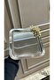 Set of 6 Square Coffee Tea Single Metal Presentation Tray