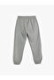Jogger Sweatpants Pocket Tie Waist Textured Cotton - 2