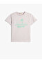 T-Shirt Short Sleeve Crew Neck Cotton Summer Themed