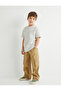 Cargo Pants Wide Leg Tie Waist Cotton