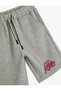 Shorts Tie Waist Print Detailed - 4