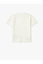 T-Shirt Photo Printed Short Sleeve Crew Neck Cotton - 2