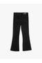 Slim Fit Spanish Flare Jeans - Flare Jean - 2