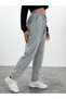 Women's 2-Piece Black-Gray Loose Jogger Sweatpants Er0085 - 4