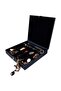 Navy Blue 12 Compartment Accessory Set - Clock Box Adebl-02 - 2