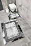 Water Resistant Digital Printed Bath Mat Set with Non-Slip Base