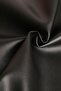 Thick Stretchy Black Faux Leather Fabric