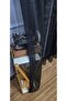 Black Color Mesh Tulle Curtain 3 Layers Pleated Kitchen Tulle Curtain - 3