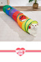 Curved Cat Tunnel Folding Rainbow S Curved Cat Dog Play Tunnel Pet Playing Tunnel - 2