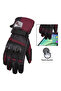 Winter Motorcycle Gloves with Waterproof and Touchscreen (Black) - 5
