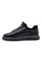 6160 Men's Khaki Leather Sports Shoes - 2