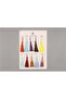 Polyester Tassel - 7 cm Burgundy - 2