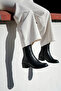Women's Classic Side Zipper Casual Boots Safina Black