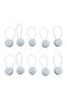 10 Silver Curtains - Collector with Latch and Magnet