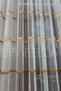 Aurora Sparkle Gold Tulle Curtain (1/3 Close Pleated) - 3