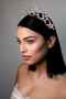 Big Star Rhine-Stone Crystal Stone Crown Silver Color - Party Birthday Wedding Shoot New Year's Crown