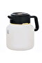 Al Saif Gallery Sarah thermos, 1.5 liters, digital screen, steel inner case, steel outer case - pearl