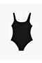 Basic Swimsuit U Collar Thick Straps - 6