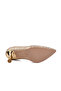 Pc-54049 Gold Women's Heeled Shoes - 6
