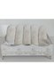 Footed Velvet Guipure Pearl Towel Holder and 5 Pieces of 30*50 Cotton Guipure Small Kitchen Towels Gift