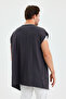 سترة بوهيمية كبيرة الحجم بدون أكمام مع جيوب مزدوجة - 7