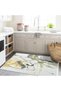 Barcelona Collection Abstract Paint Splashing Patterned Creative Modern Decorative Carpet 39 - 4