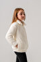 Plush Zippered Girl's Jacket - 4
