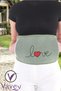 Thermogel Menstrual Pain Relief Abdominal Belt - Hot and Cold Therapy Special Day Corset Love Green Color - 2
