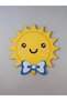 Decorative Wooden Printed Boy Sun Children's Room Night Light 32*32 - 2