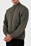 Cotton Blended Regular Fit Stand Collar Coat Men's Coat 6D1B7U 1J8Iz 0418 - 6