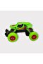 Pull and Drop Cross Buggy Car 14 cm - Green - 1 Pc - 2
