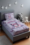 Purple Stripe Player Kuromi Patterned Bedspread and Pillowcase - 2