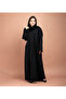عباية إماراتية مخططة عصرية AIK5051