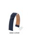 R4175 Leather Strap - Navy Blue - 22mm - 3