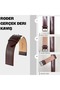 R4136S Leather Strap - Claret Red - 22X22Mm - 3