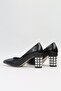 ® |   Pc-51201 - 3478 Black Wrinkled - Women's High Heels - 3